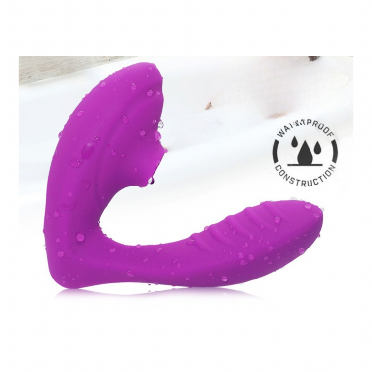 Estimulador Dual Kundalini - Vibración, succión y energía en movimiento - Imagen 3