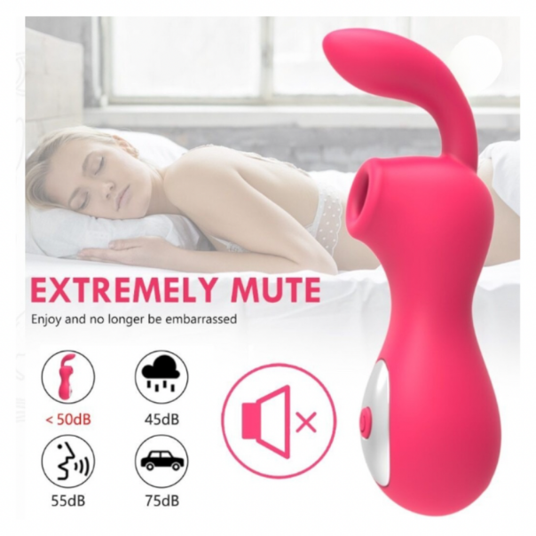 Conejo Estimulador Kundalini - Suavidad, succión y placer que te sigue el ritmo - Imagen 5